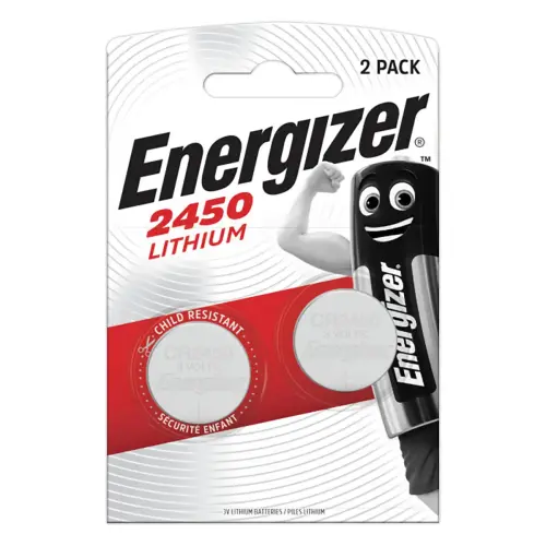 2 Piles lithium - CR2450 (3V) - ENERGIZER 