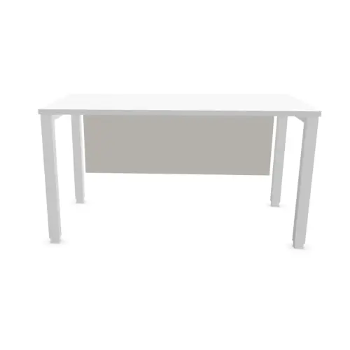 Voile de fond mélaminé L 140 aluminium