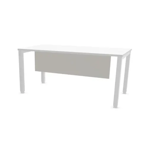 Voile de fond m&eacute;lamin&eacute; L 160 aluminium 