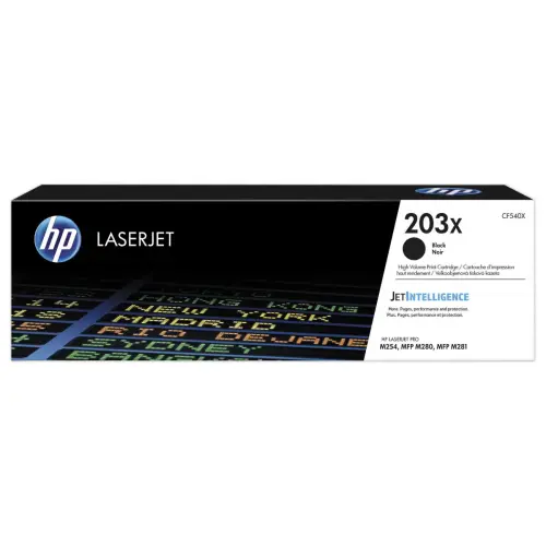 HP 203X CF540X toner noir Grande capacité - HP