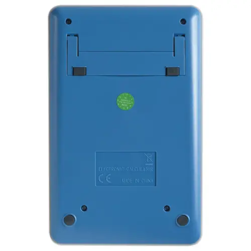 Calculatrice bleue colorée M12 - ACCESS