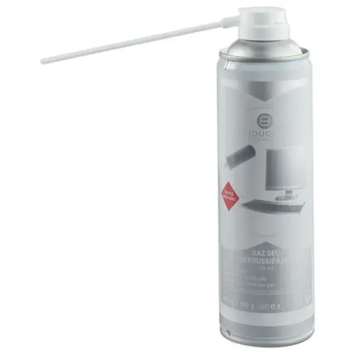 Aérosol de gaz sec dépoussiérant – Non inflammable - 300 ml – Fiducial