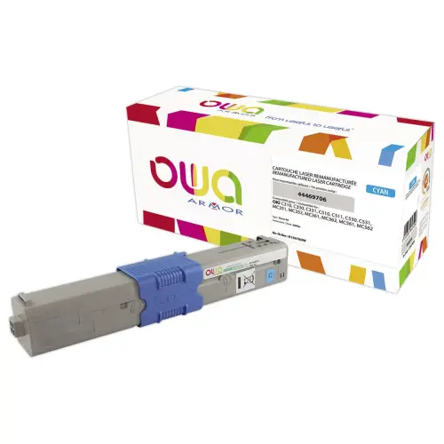 Toner éq. OKI C310 - Cyan - OWA