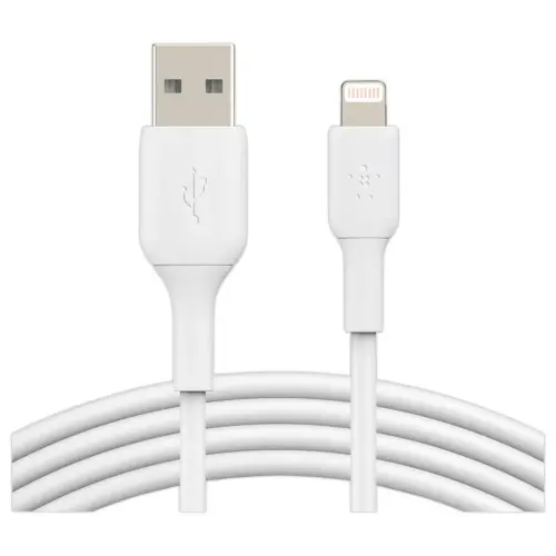 Câble USB-A Lightning 1m blanc