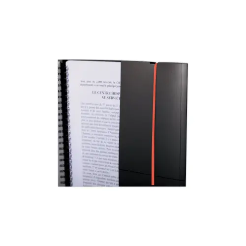 Agenda semainier  Office - 21x29,7cm - Anthracite - Janvier &agrave; d&eacute;cembre - OXFORD 