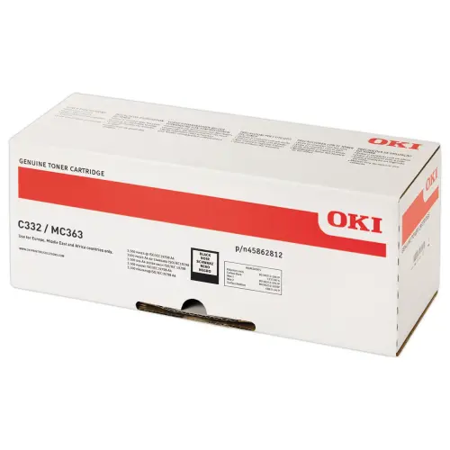 Toner 46508712 - Noir - Oki 