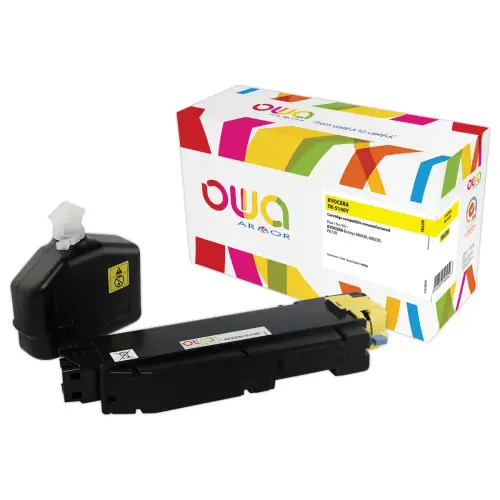 Toner éq. KYOCERA TK-5140 Y - Jaune - OWA