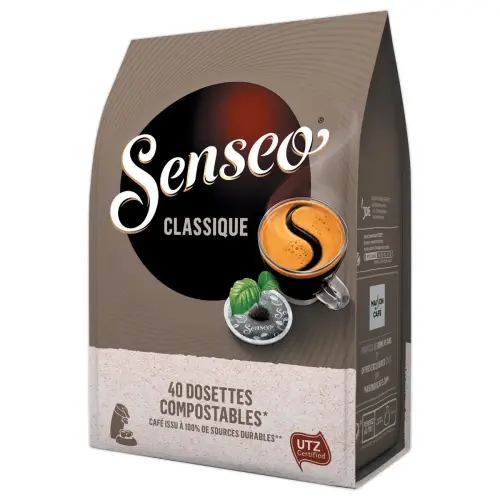 40 Dosettes de caf&eacute; - Ar&ocirc;me Classique - SENSEO 