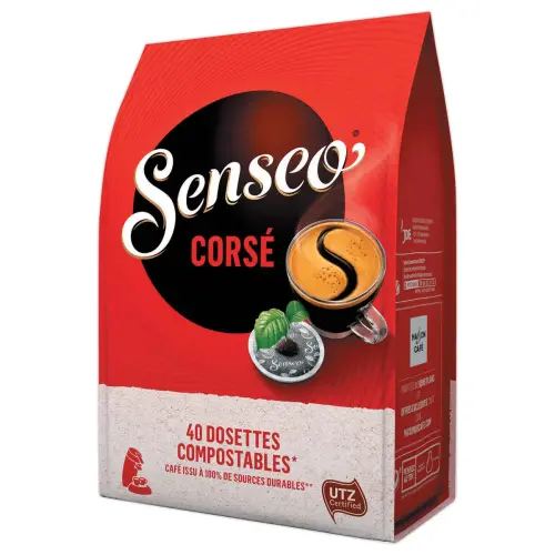 40 Dosettes de café Corsé - SENSEO
