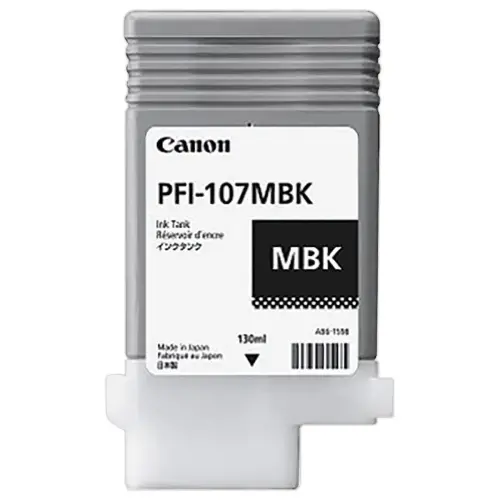 Cartouche PFI-107 - Noir mat - CANON 