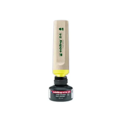 Recharge surligneur EDDING - Ecoline E24 - Jaune 