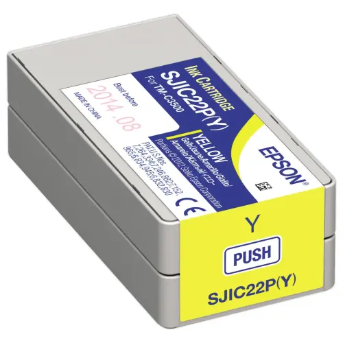 Cartouche Jet d'ence EPSON S020604 jaune 