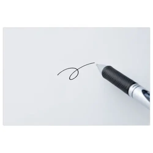 Roller pointe métal - Ecriture moyenne - Noir - PENTEL