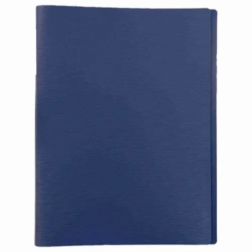 Prot&egrave;ge-documents - A4 - 30 poches - bleu fonc&eacute; - FIDUCIAL 