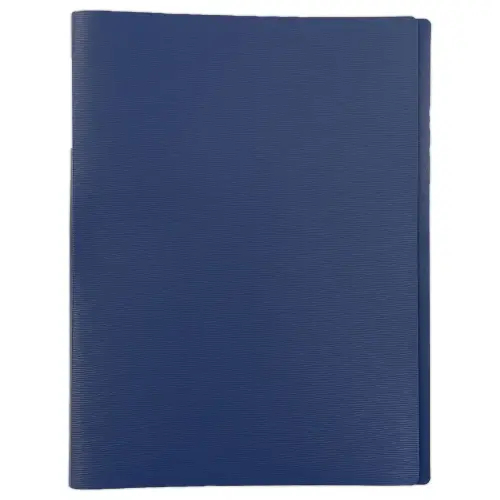 Prot&egrave;ge-documents - A4 - 30 poches - bleu fonc&eacute; - FIDUCIAL 