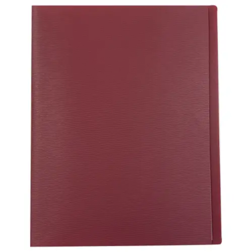 Protège-documents - A4 - 30 poches - bordeaux - FIDUCIAL