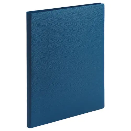 Protège-documents - A4 - 60 poches - bleu foncé - FIDUCIAL