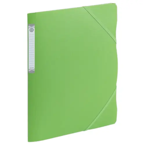 Chemise 3 rabats à élastiques - polypropylène 5/10e - vert clair - FIDUCIAL