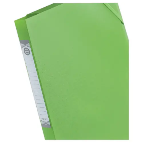Chemise 3 rabats à élastiques - polypropylène 5/10e - vert clair - FIDUCIAL