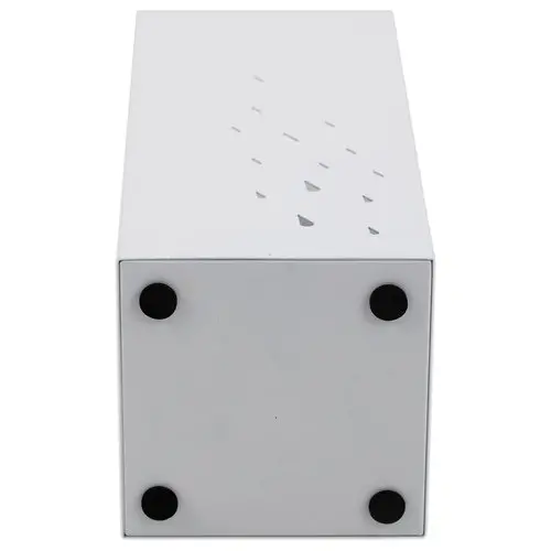 Porte-parapluies métallique - Blanc - ALBA