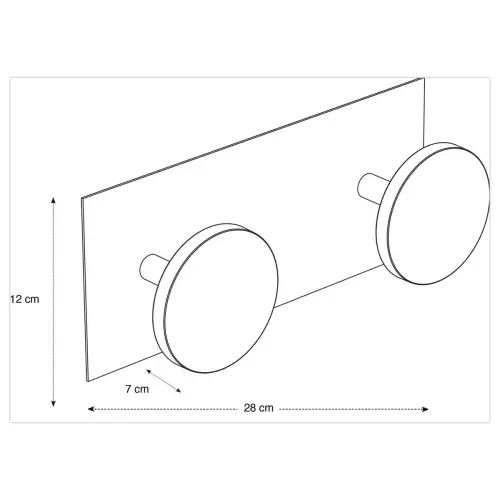 Pat&egrave;re double - Magn&eacute;tique - ALBA 