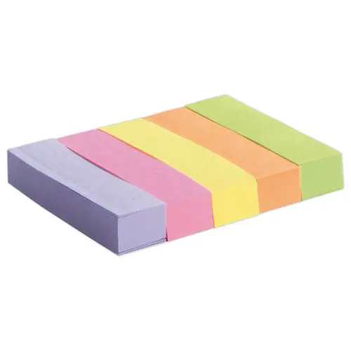 500 Marque-pages en papier - Couleurs néon - POST-IT