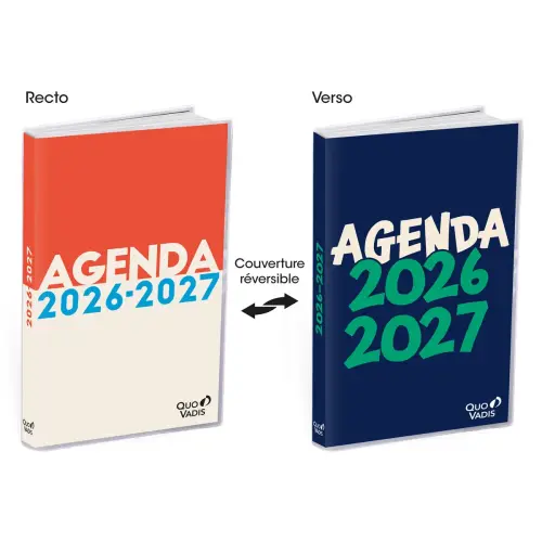 Agenda journalier Quovadis - 13x21cm