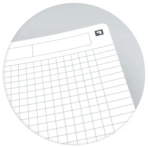 Cahier spirale A5 Essentials - 5x5 - 180 pages - Noir - OXFORD 
