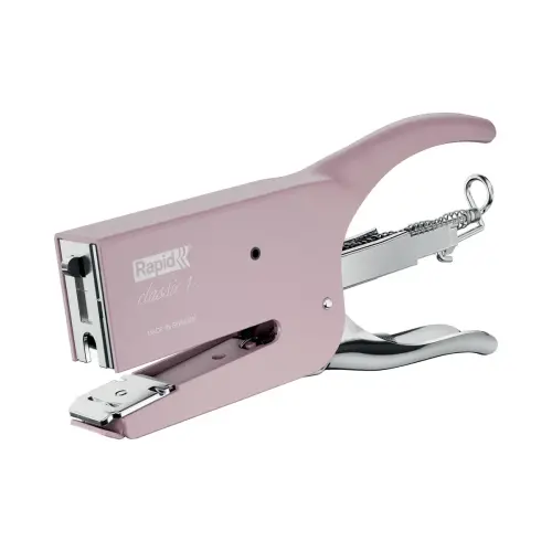 Pince agrafeuse Rapid Classique K1 - Rose - RAPID