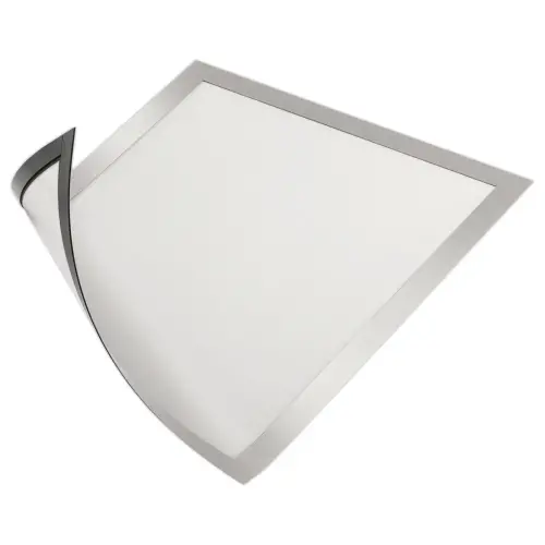 5 Cadres d'affichage magn&eacute;tiques Duraframe Magnetic - A4 - Argent - DURABLE 