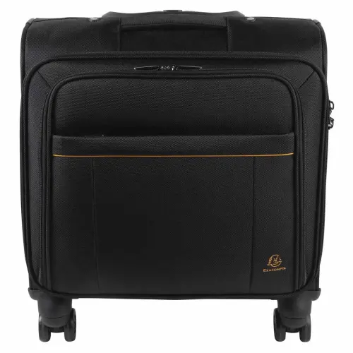 Trolley pilot case Polyester 4 roulettes