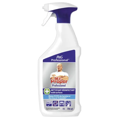 Spray nettoyant désinfectant multisurfaces - 750 ml - Mr Propre