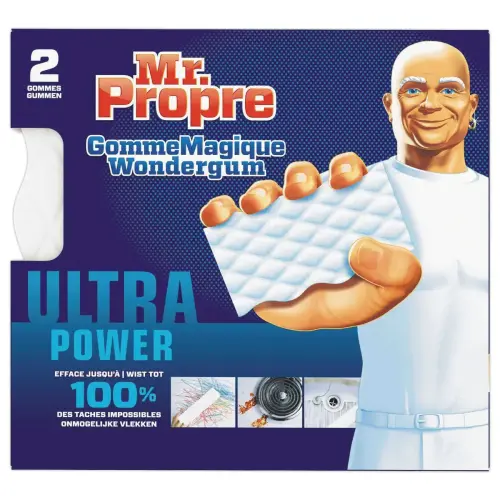 2 Gommes magiques Ultra Power - Mr Propre