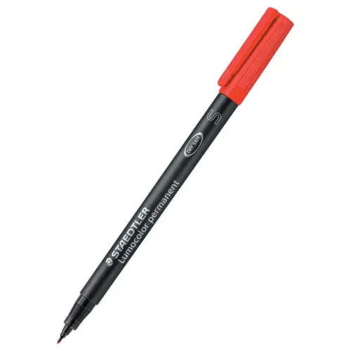 4 Feutres de rétroprojection permanent Lumocolor - 0.4mm - STAEDTLER