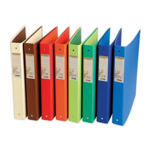 10 Classeurs 2 anneaux recyclé FOREVER- Dos 4 cm assortis - EXACOMPTA