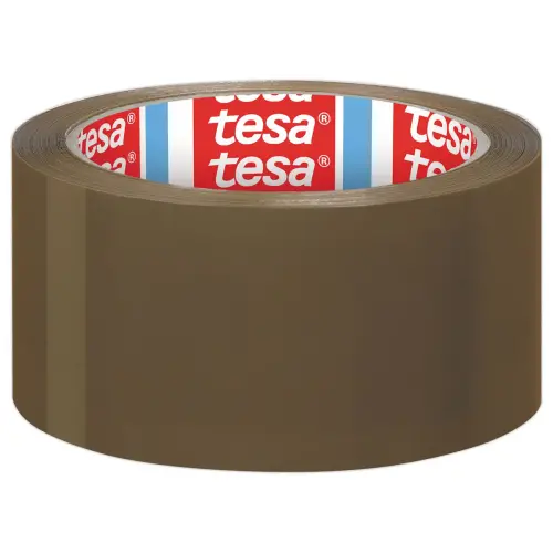Rouleau d'adhésif Havane ECO Strong - 66 m x 50 mm - Tesa