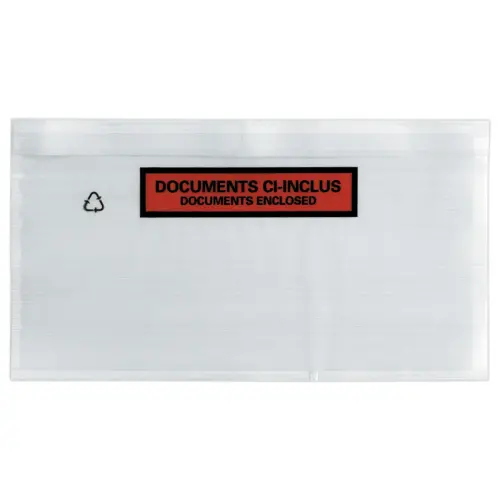 1000 pochettes adhésives - A6