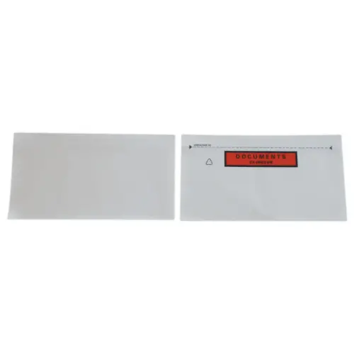 1000 pochettes adhésives - 228 x 120 mm