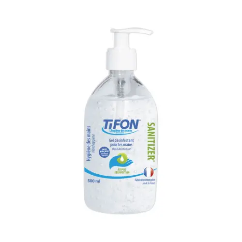Gel hydroalcoolique antiseptique - 500 ml - Tifon