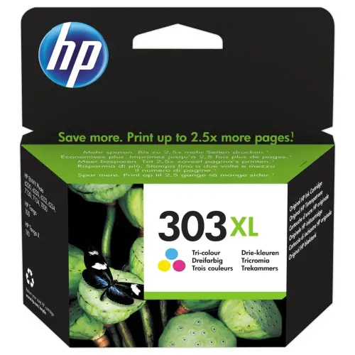 HP 303XL T6N03AE cartouche d'encre 3 couleurs