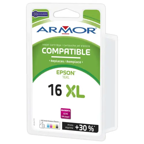 Cartouche &eacute;quivalent Epson T163 - Magenta - Owa 