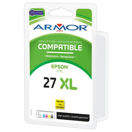 Cartouche ARMOR équiv. Epson T271 jaune