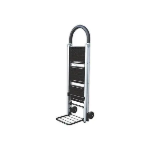 Escabeau diable pliable avec 3 marches 