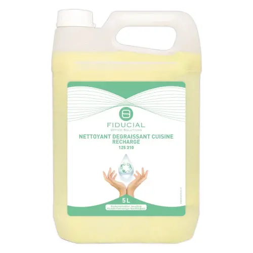 Nettoyant dégraissant cuisine, recharge de 5 Litres.