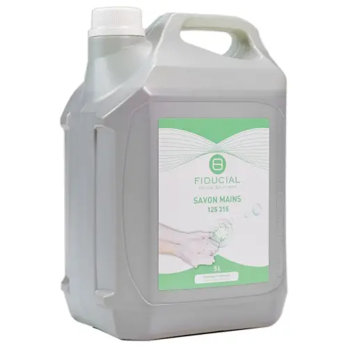Bidon de gel nettoyant pour les mains - Parfum Figue - 5L - FIDUCIAL OFFICE SOLUTIONS