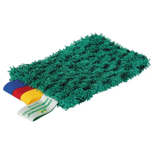 Éponge en microfibres 10x14 vert