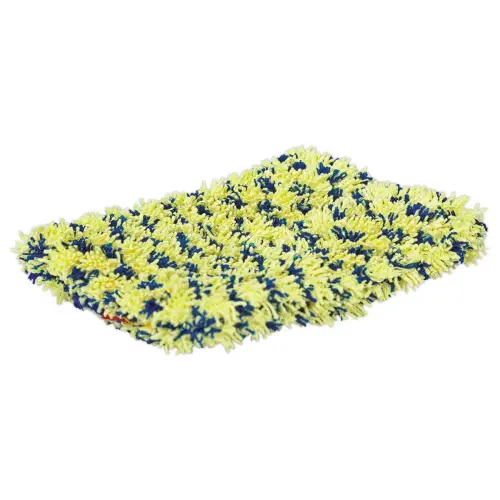 &Eacute;ponge en microfibres 10x14 jaune 