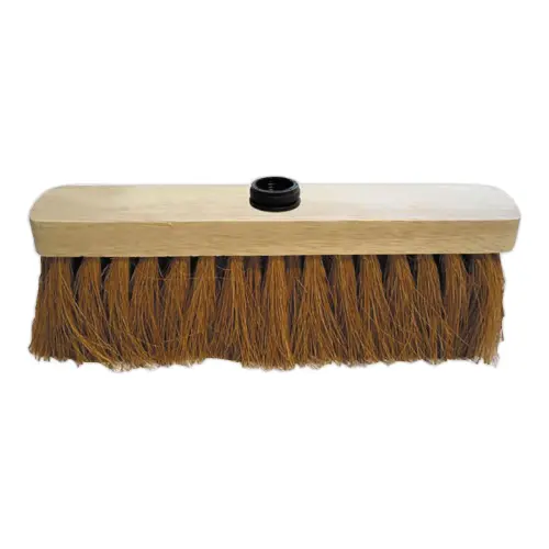 Brosse balai coco avec douille - 29 cm 