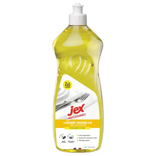 Liquide vaisselle et mains - 1L - Citron - JEX 