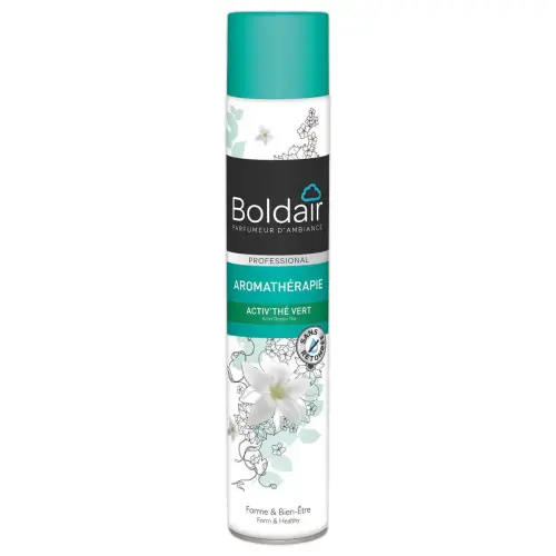 D&eacute;sodorisant Aromath&eacute;rapie - 500 ml - Senteur th&eacute; vert - BOLDAIR 